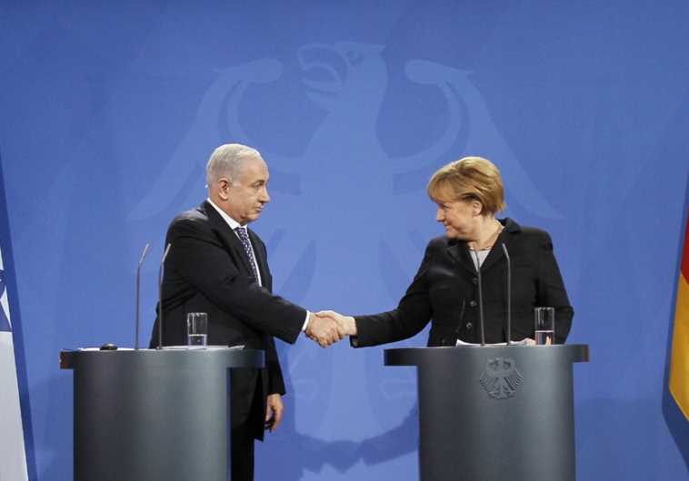 Netanyahu and Merkel