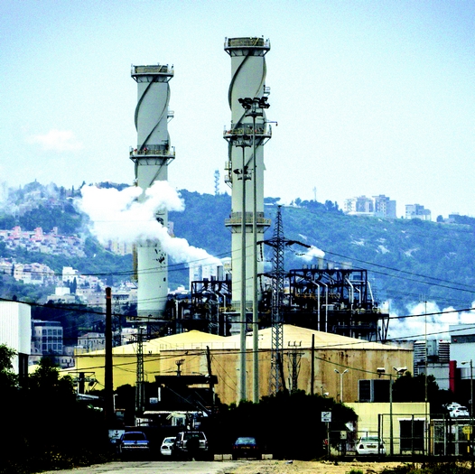 Usines polluantes à Haifa