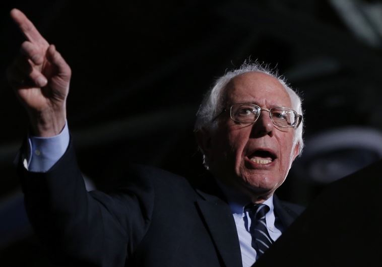 Democratic US presidential candidate Bernie Sanders