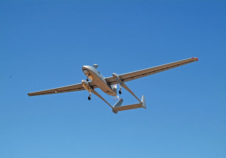 Heron drone ‏