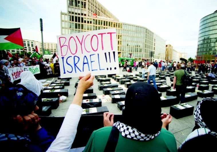 Manifestants pro-BDS à Berlin