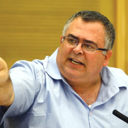 DAVID BITAN seen at the Knesset last year