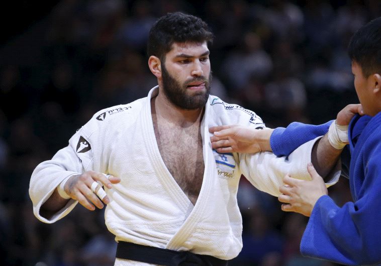 Or Sasson of Israel's Judo team