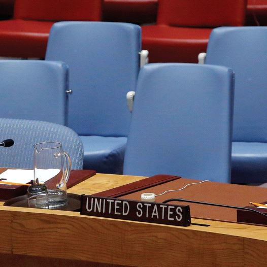 WILL THE US continue to takes it seat and stand with Israel?