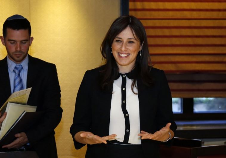 Deputy Foreign Minister Tzipi Hotovely (R)