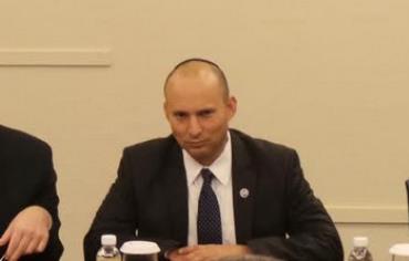 Economy and Trade Minister Naftali Bennett at a World Trade Organization conference in Indonesia.
