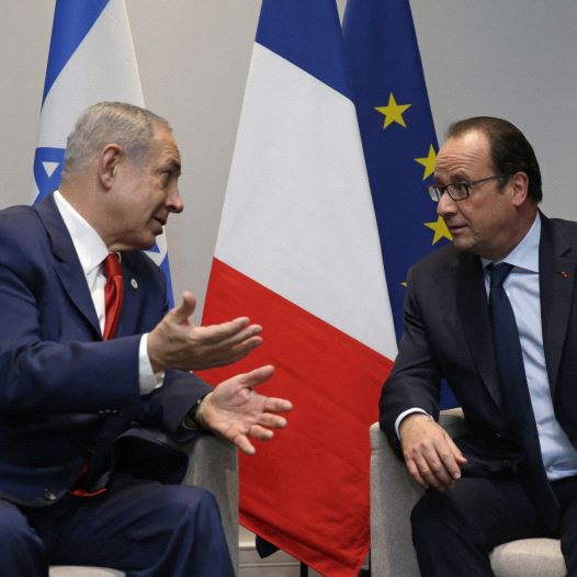 Hollande netanyahu
