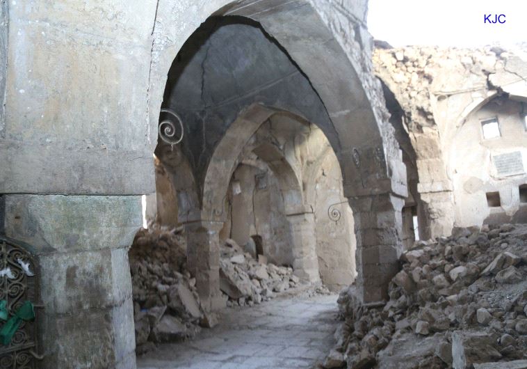 The tomb of the Prophet Nahum and his sister Sara 