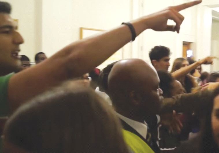 London college criticized for lax response to violent anti-Israel protest