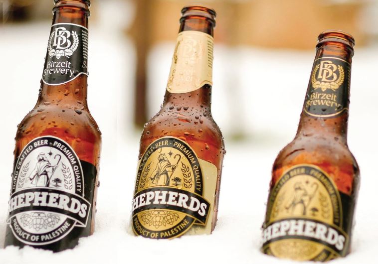 Shepherds Beer taps Palestinian market TRENDING STORIES Jerusalem Post