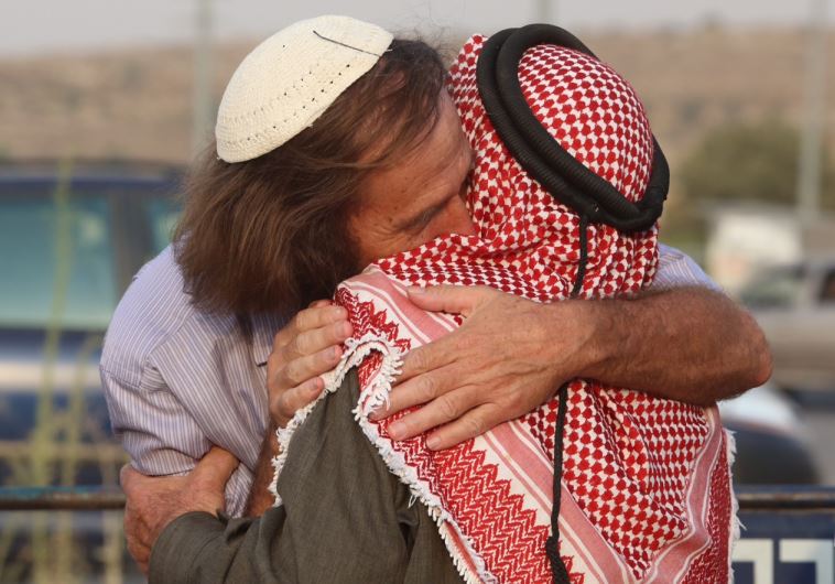 Rabbis, Palestinian peace activists unite in show of solidarity against