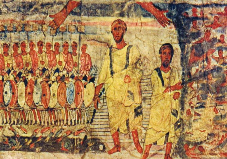 ‘Mão de Deus no Êxodo e a Travessia do Mar Vermelho,’