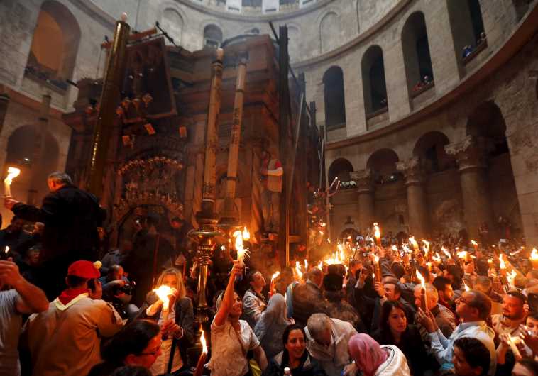 holy fire jerusalem