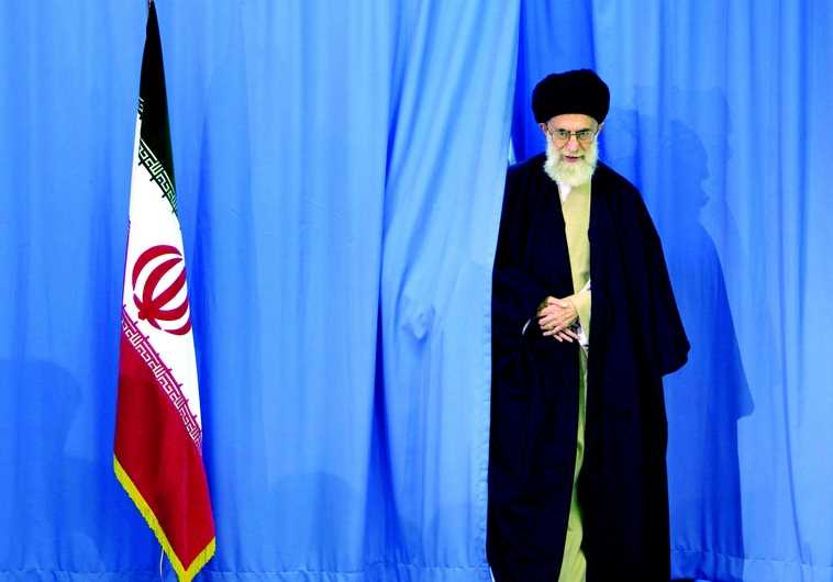 L'ayatollah Ali Khamenei, guide suprême de l'Iran