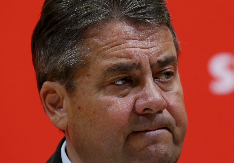German Social Democratic Party (SPD) leader and Economy Minister Sigmar Gabriel 