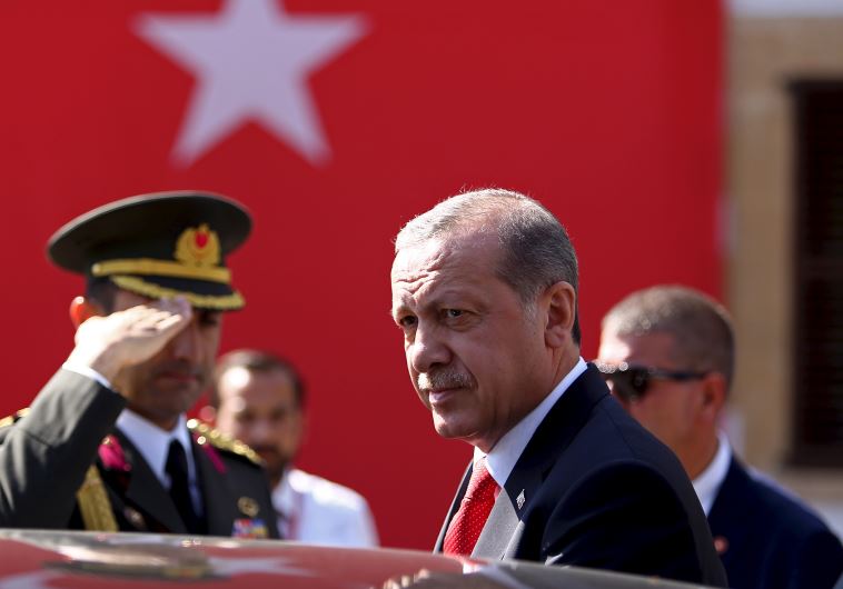 Turkish President Recep Tayyip Erdogan visits North Cyprus