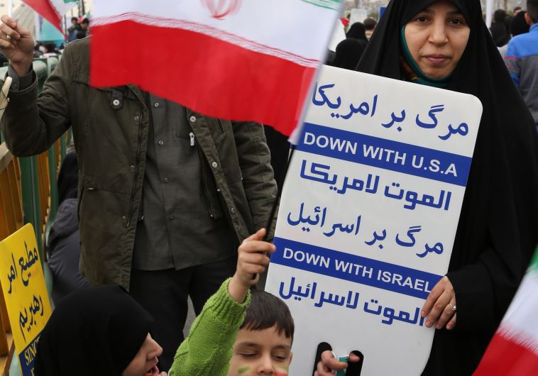 Iranian anti-US and anti-Israel  