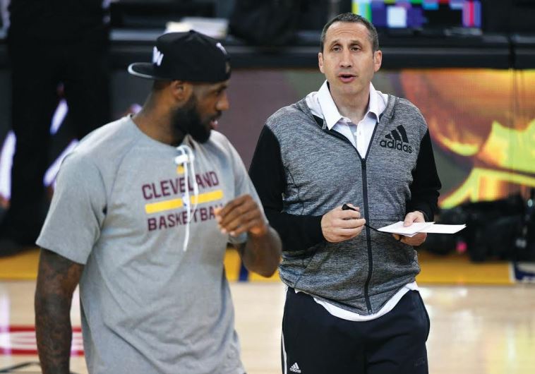 David Blatt and LeBron 