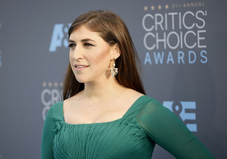  Actress Mayim Bialik arrives at the 21st Annual Critics' Choice Awards in Santa Monica, California 