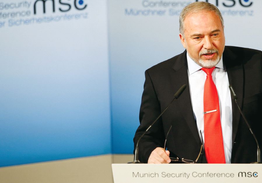 Defense Minister Avigdor Liberman