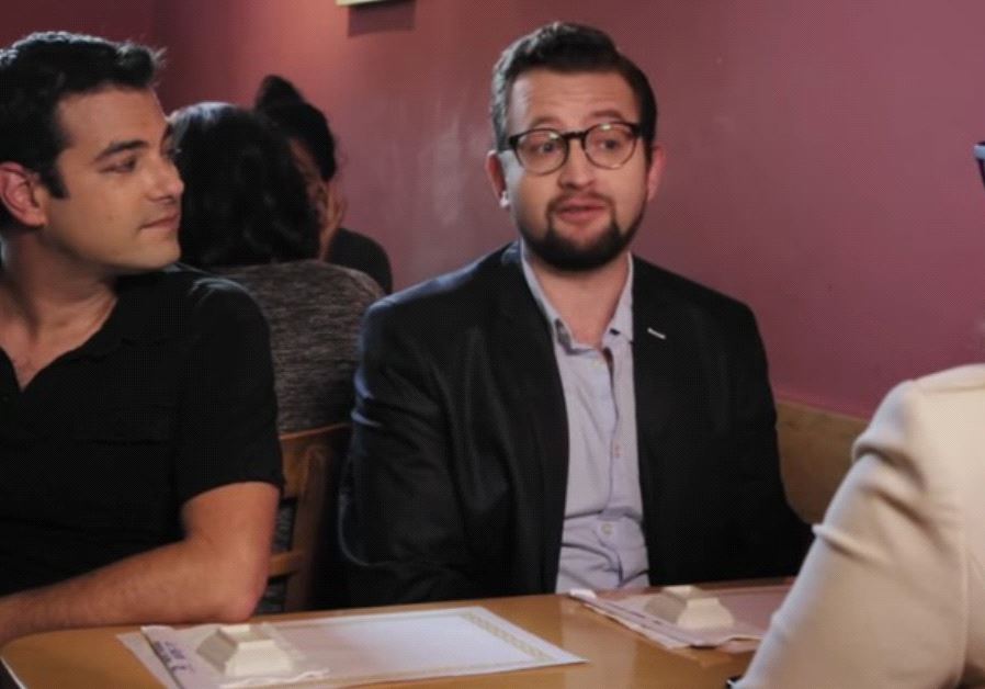 Jamie Elman, left, and Eli Batalion created and star in the web series “YidLife Crisis.” 