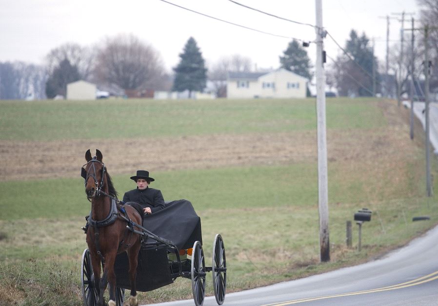 Amish man, Pennsylvania