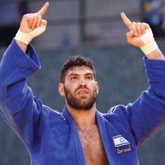 Israel’s Ori Sasson won a silver medal at the European Championships for a second straight year