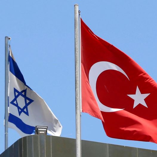 turkey israel flag