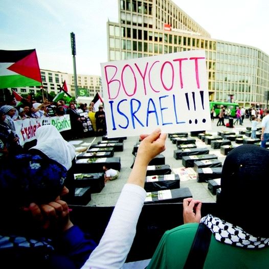 Manifestants pro-BDS à Berlin