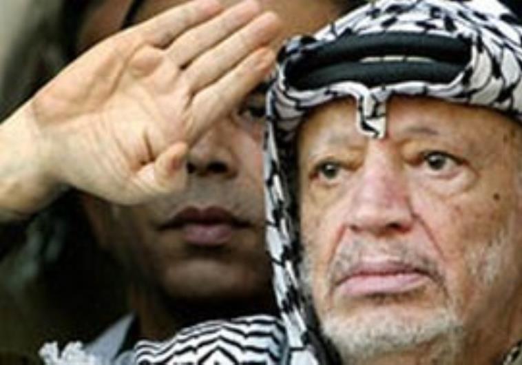 Der verstorbene PLO-Vorsitzende Jassir Arafat