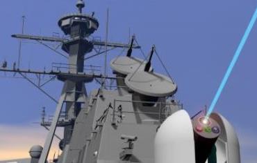 US laser weapon technology