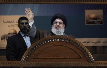 Lebanon's Hezbollah leader Sayyed Hassan Nasrallah makes a rare public appearance.