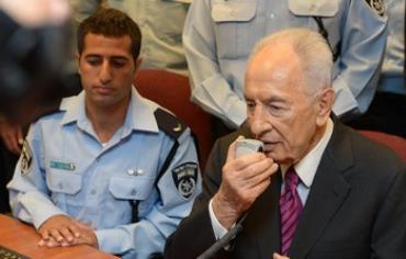 President Shimon Peres, August 29, 2013.
