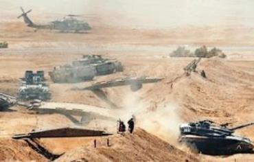 An IDF drill in the Negev