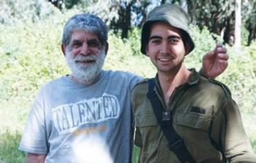 DROR (LEFT) and Doron Sofer served in the same armored battalion.