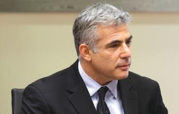 Lapid: Jerusalem is not up for negotiation because the city will never be divided ShowImage