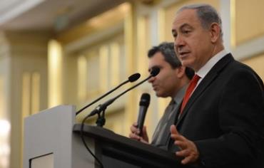 Prime Minister Binyamin Netanyahu in Russia, November 21, 2013.