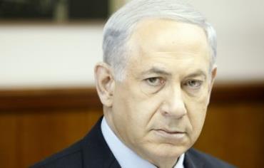 Prime Minister Netanyahu at Sunday's cabinet meeting