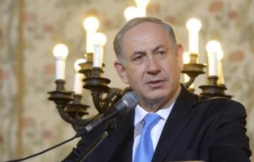 Prime Minister Binyamin Netanyahu in Rome, December 1, 2013. 