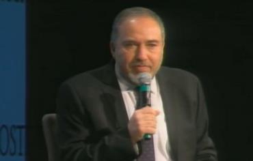 Foreign Minister Avigdor Liberman.