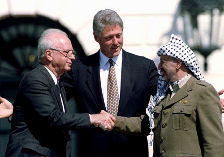 Rabin, Clinton, and Arafat