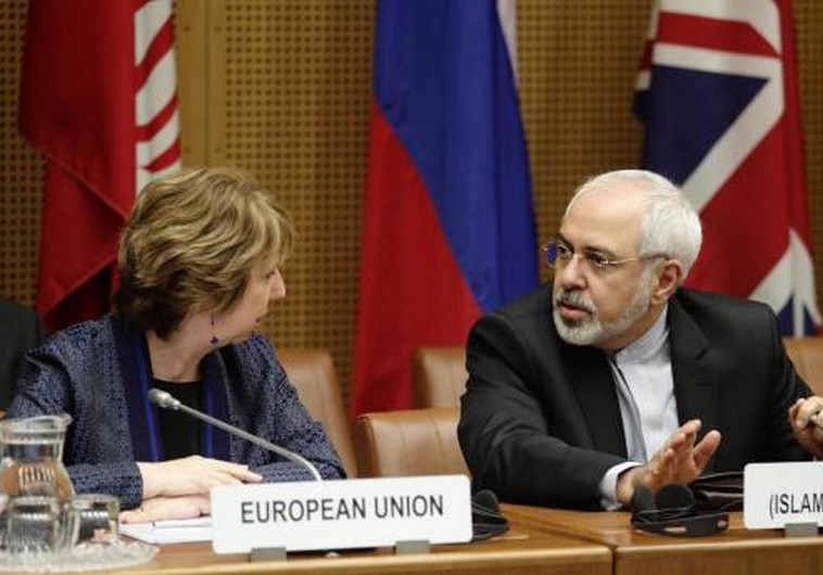 Mohammad Javad Zarif and Catherine Ashton