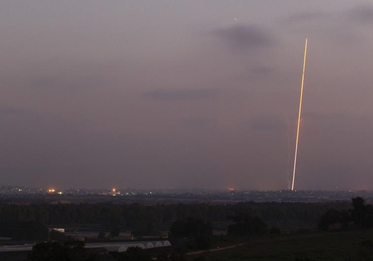 Two rockets fall near Israel-Gaza border fence