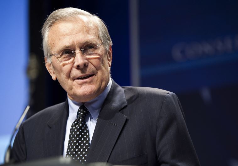 Former secretary of defense Donald Rumsfeld