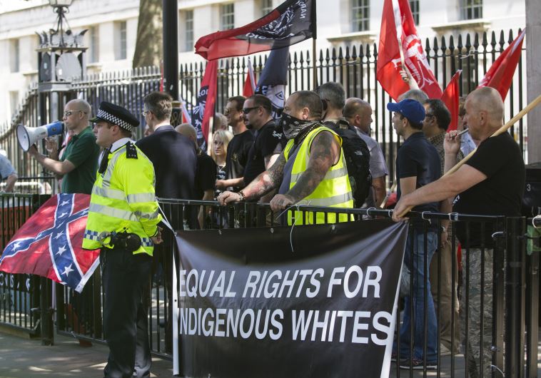 Anti-Jewish protest in London fizzles