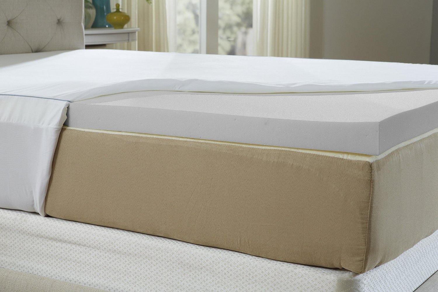 amazon linenspa mattress topper