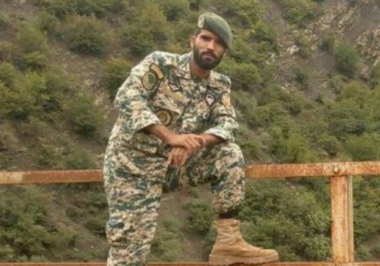 The Iranian army soldier killed, Mohsen Qitaslo