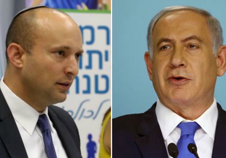 PM Benjamin Netanyahu and Education Minister Naftali Bennet