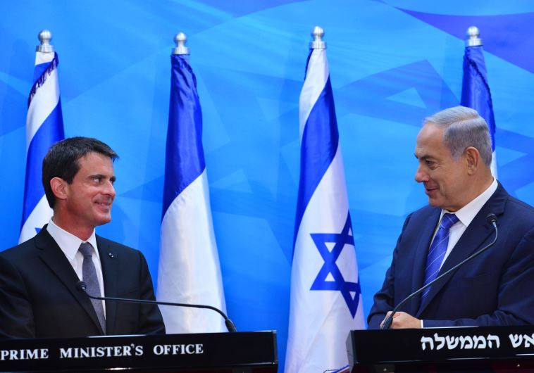 Netanyahu and Valls