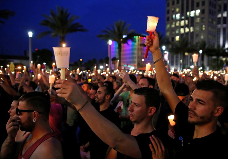 Israel marks Orlando massacre at first Pride embassy event